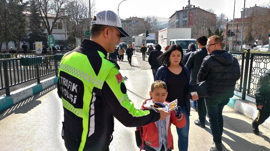 Bu kez yayalar denetlendi