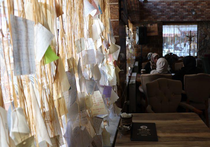 Aşk mektupları kafeye perde oldu G3