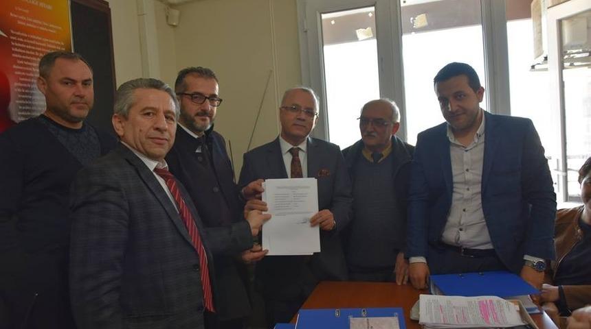 Cumhur İttifakı&rsquo;nın adayı Zeki Kayda başvurusunu yaptı