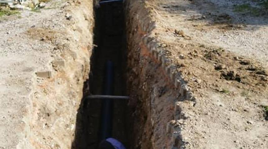 Bayırk&ouml;y&rsquo;de kanalizasyon &ccedil;alışmaları başladı