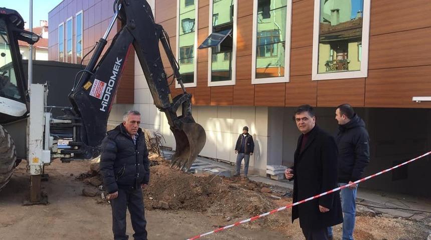 Pazaryeri&rsquo;nde sokak sağlıklaştırma &ccedil;alışmaları