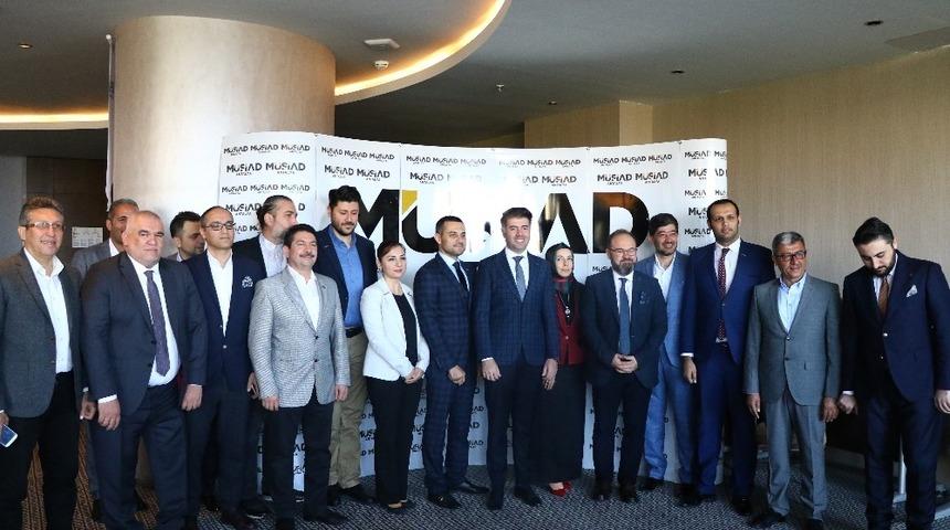 M&Uuml;SİAD Antalya Şubesi, basınla buluştu