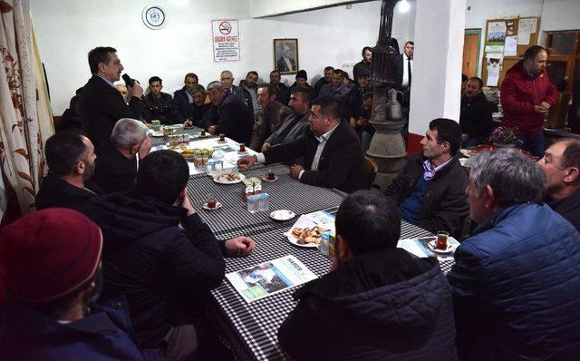 Tepebaşı Belediye Başkanı Ataç mahalle ziyaretlerine devam ediyor