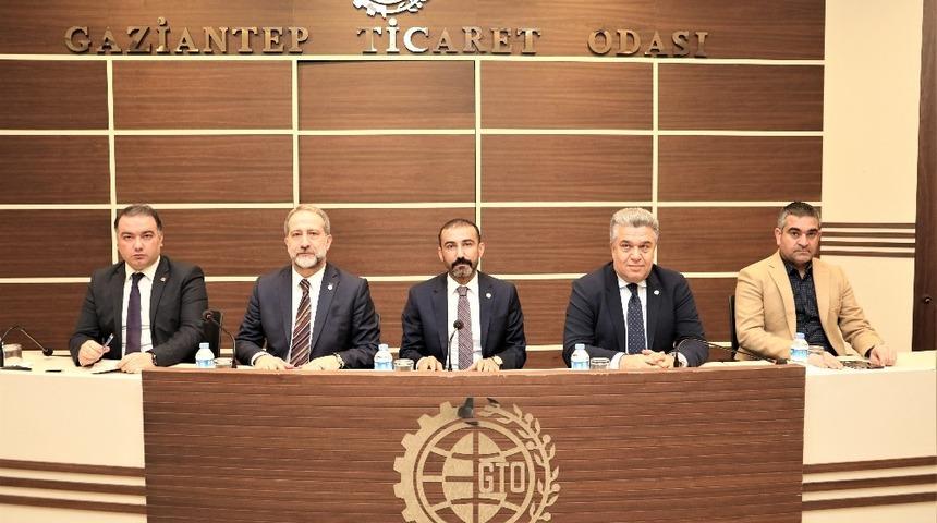 GTO Y&ouml;netimi meslek komite başkanlarıyla buluştu