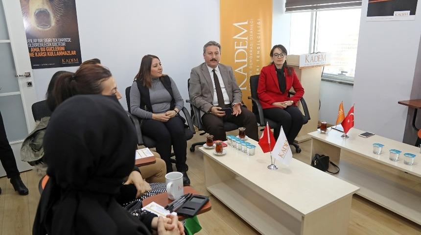 Başkan Palancıoğlu KADEM&rsquo;de