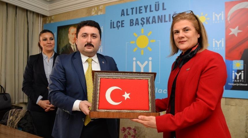Başkan Avcı&rsquo;dan İYİ Partiye ziyaret