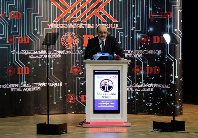 Rektör Prof. Dr. Çakmak “Dijital Dönüşüm Projesi” tanıtım törenine katıldı