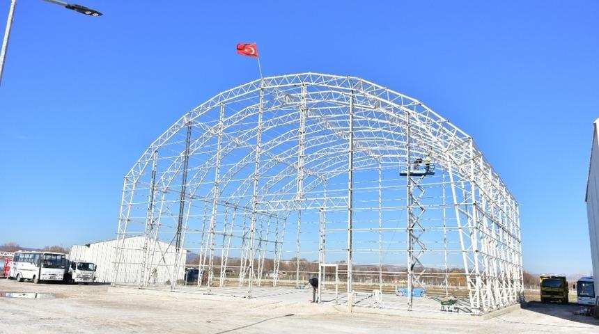 İn&ouml;n&uuml; şantiyesi genişliyor