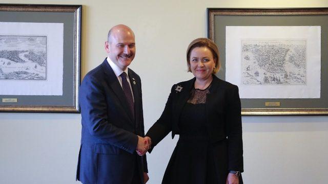 İçişleri Bakanı Süleyman Soylu, Romanyalı mevkidaşıyla görüştü