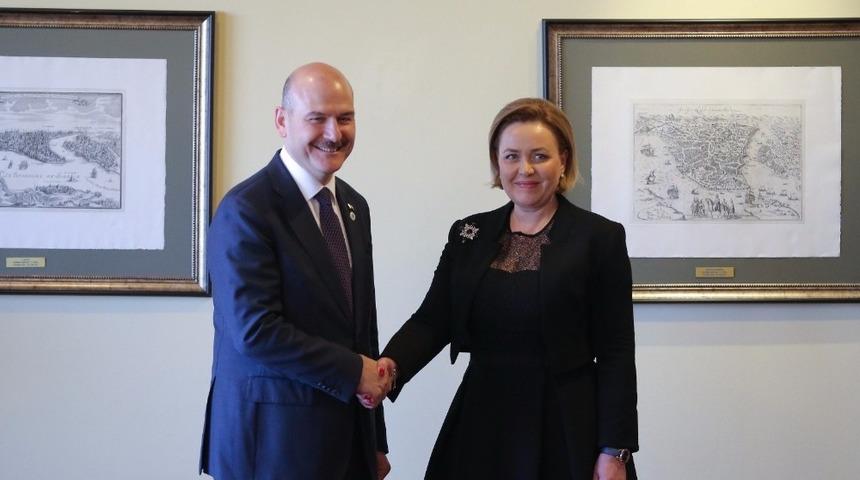 İçişleri Bakanı Süleyman Soylu, Romanyalı mevkidaşıyla görüştü