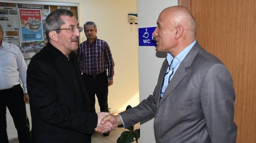 Başkan Vergili ziyaretlerine devam ediyor