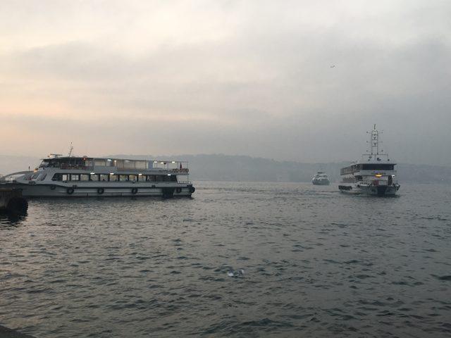 İstanbul'da deniz ulaşımına sis engeli - 1