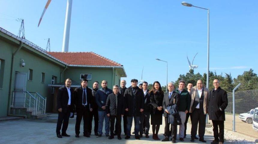 &Ouml;zbekistan&rsquo;dan SANKO enerji &ccedil;atalca RES&rsquo;e ziyaret