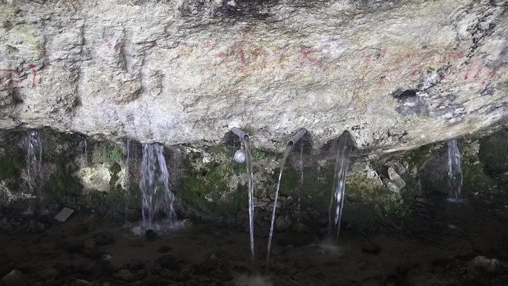 Bu mağaranın içinden su akıyor! Efsaneyi duyan oraya koşuyor G4