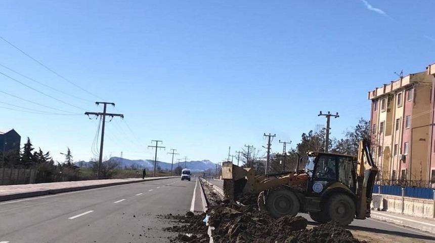 Lice-Kulp karayolunda ref&uuml;j &ccedil;alışmaları başladı