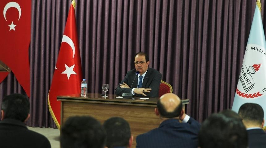 Rekt&ouml;r Coşkun, İmam Hatip Okulları &ouml;ğretmenleriyle bir araya geldi