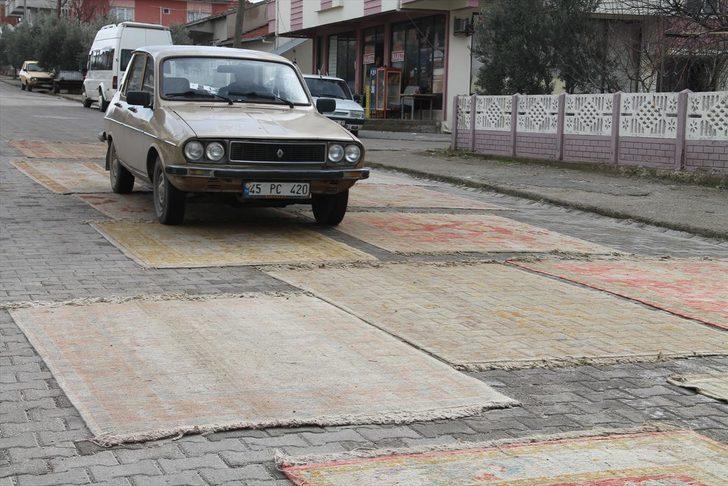 Üzerinden araba geçen halıların değeri artıyor  G1