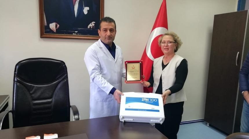 Aliağa Devlet Hastanesi&rsquo;ne solunum fonksiyonu test cihazı