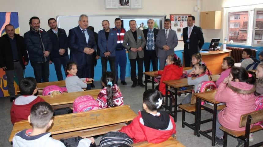 Okulda z-kütüphane açılışı