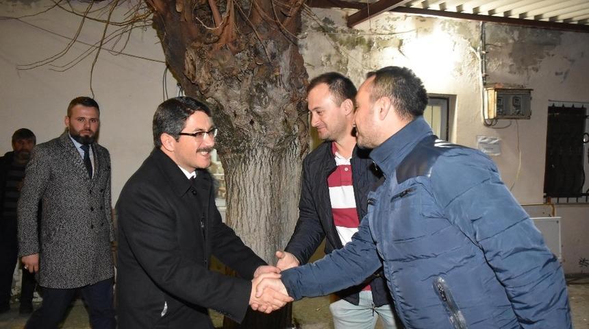 Karayenice’de Başkan Çelik’e coşkulu karşılama