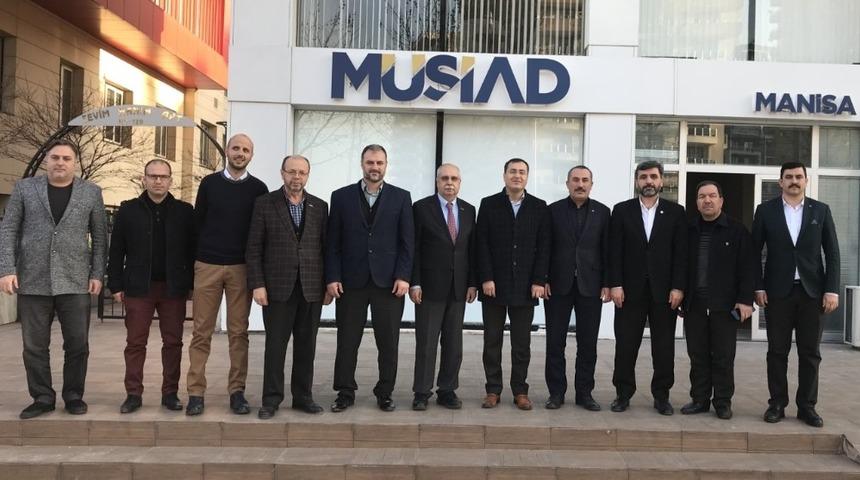 MASİDAP&rsquo;tan M&Uuml;SİAD Başkanı &Uuml;rper&rsquo;e &lsquo;hayırlı olsun&rsquo; ziyareti