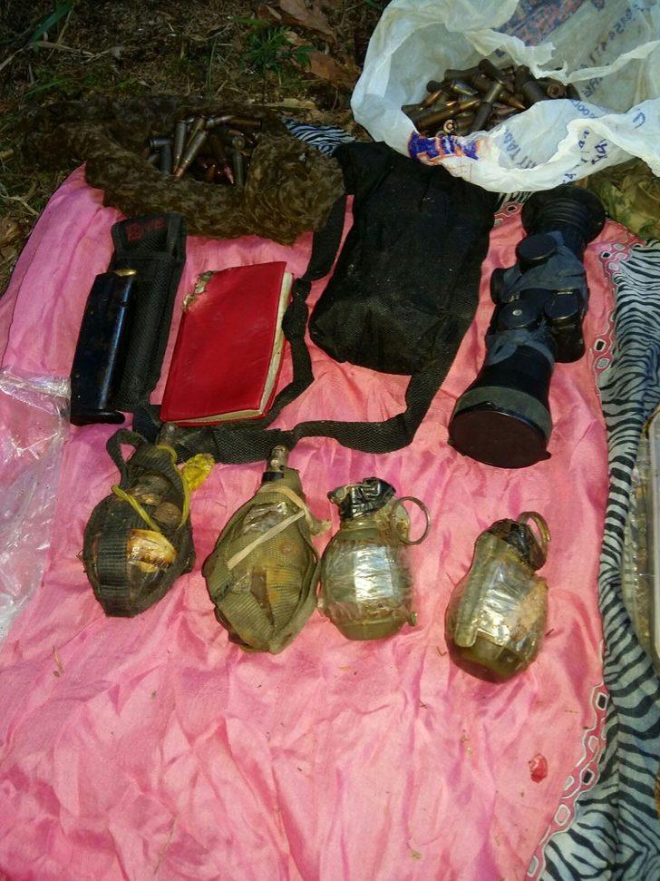 Karadeniz'de PKK'lı teröristlere bir darbede günlüklerinden  G4