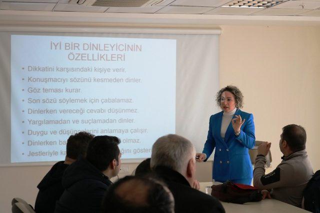 DÜ’de diksiyon ve etkili konuşma semineri