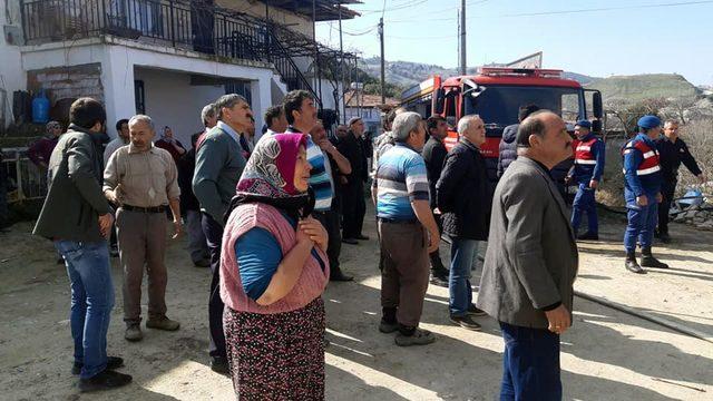 Bacayı temizlemek isterken evi yaktı