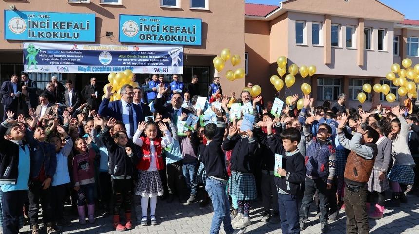 Van&rsquo;da &lsquo;Altın Damla&rsquo; projesi