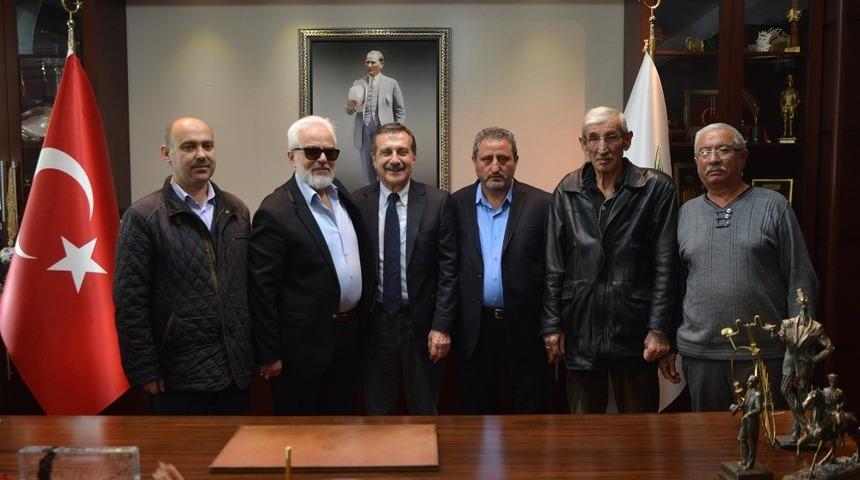 Cami derneklerinin ziyaretleri devam ediyor