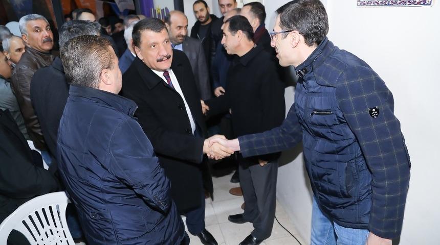 Gürkan, Çöşnük Mahallesi sakinleri ile bir araya geldi