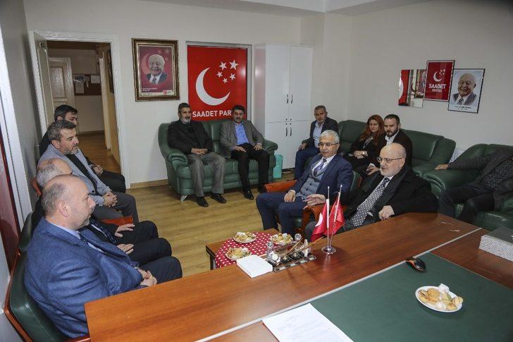 Beykoz Belediye Başkanı Yücel Çelikbilek’ten Siyasi Partilere Teşekkür Ziyareti G4