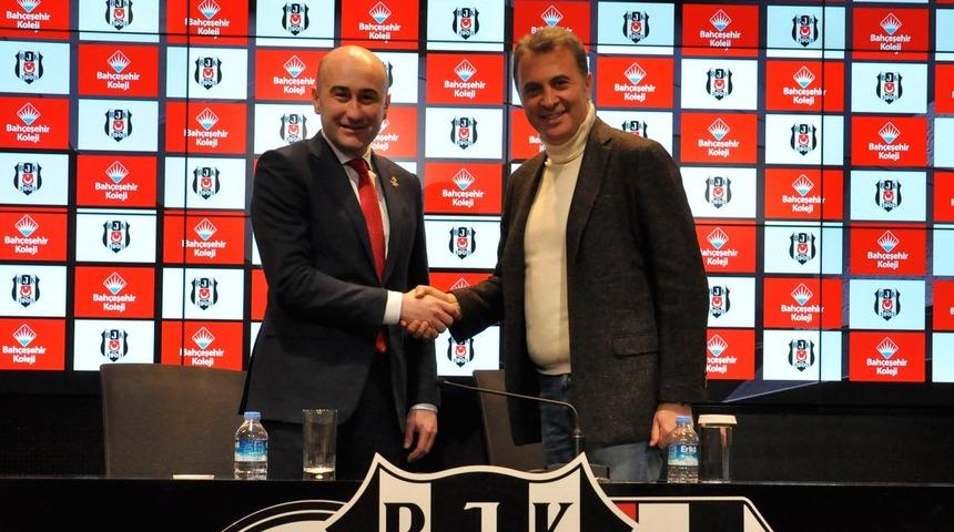 Beşiktaş, Bah&ccedil;eşehir Koleji ile sponsorluk anlaşması imzaladı