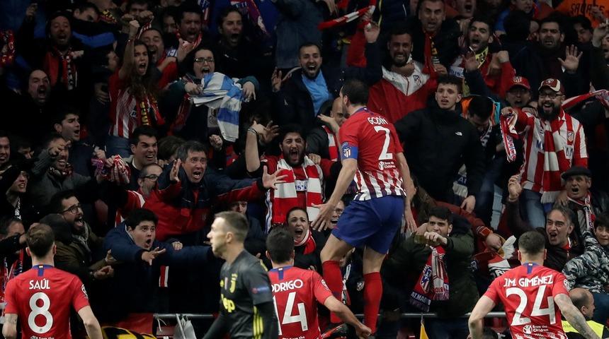 Atletico Madrid tur kapısını araladı