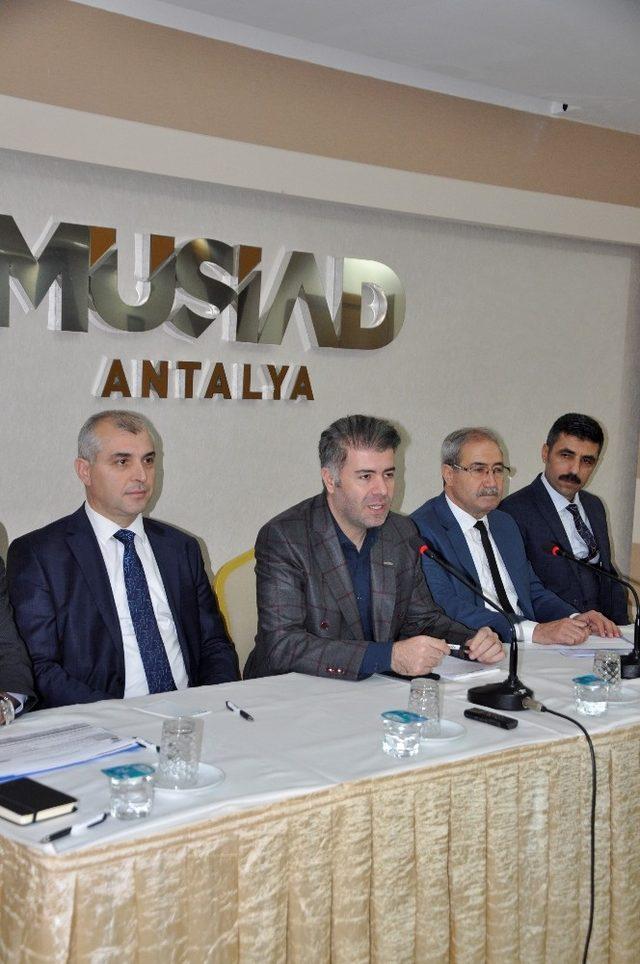 MÜSAİD üyelerini bilgilendirme toplantısı