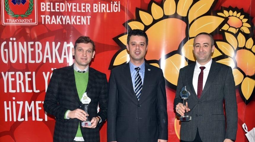 &Ccedil;orlu Belediyesinin kitap ve belgesel projelerine &ouml;d&uuml;l