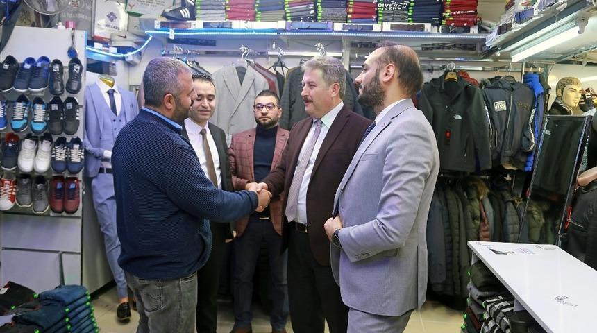 Başkan Palancıoğlu Hunat &Ccedil;arşısında