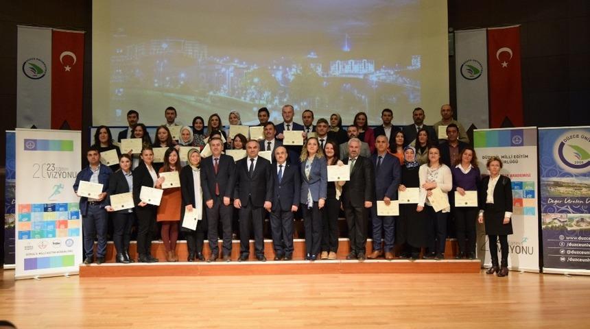 Lisans &uuml;st&uuml; protokol&uuml;yle ilk mezunlarını verdi