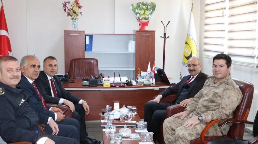 Kurtalan&rsquo;da &uuml;niversite g&uuml;venlik toplantısı yapıldı