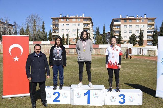 Okul sporları atletizm il birinciliği müsabakaları tamamlandı