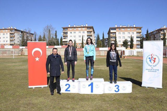 Okul sporları atletizm il birinciliği müsabakaları tamamlandı