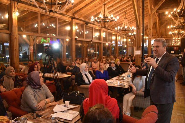 Başkan Çerçi ilçe teşkilatını ağırladı