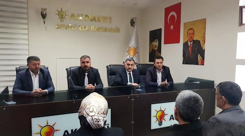 Cumhur İttifakı Ak Parti Develi Teşkilatında Buluştu
