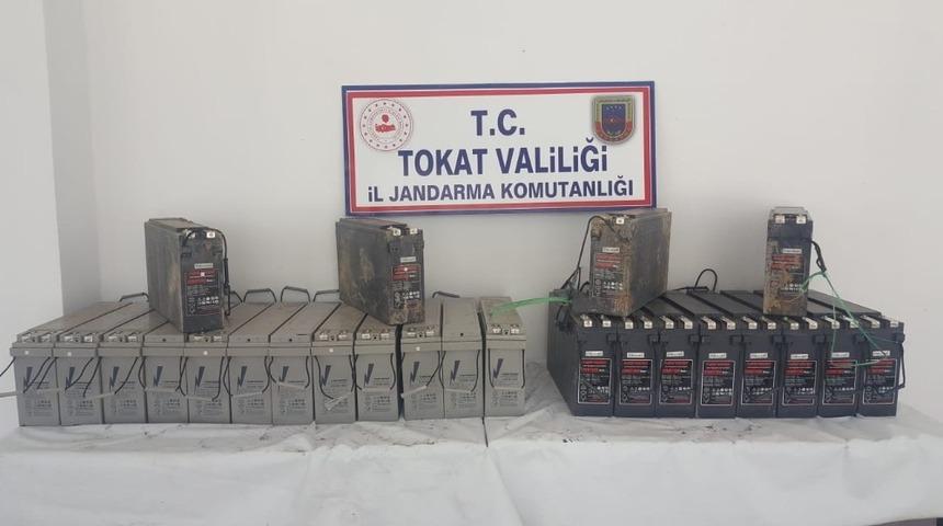 Baz istasyonunda sabotaj gibi hırsızlık