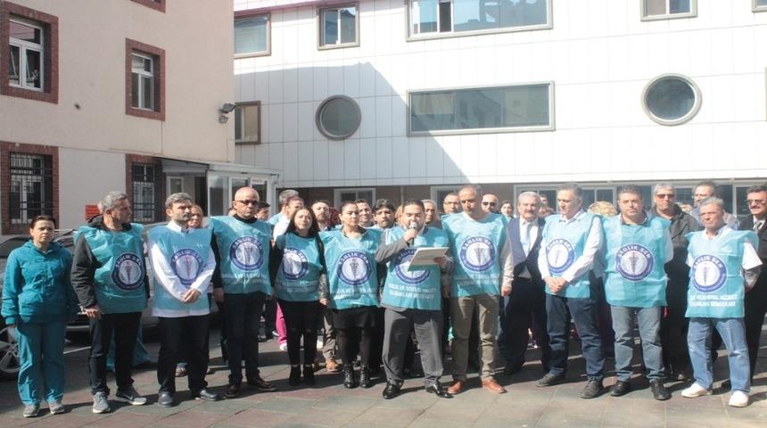 Sağlık&ccedil;ılardan d&ouml;ner sermaye tepkisi