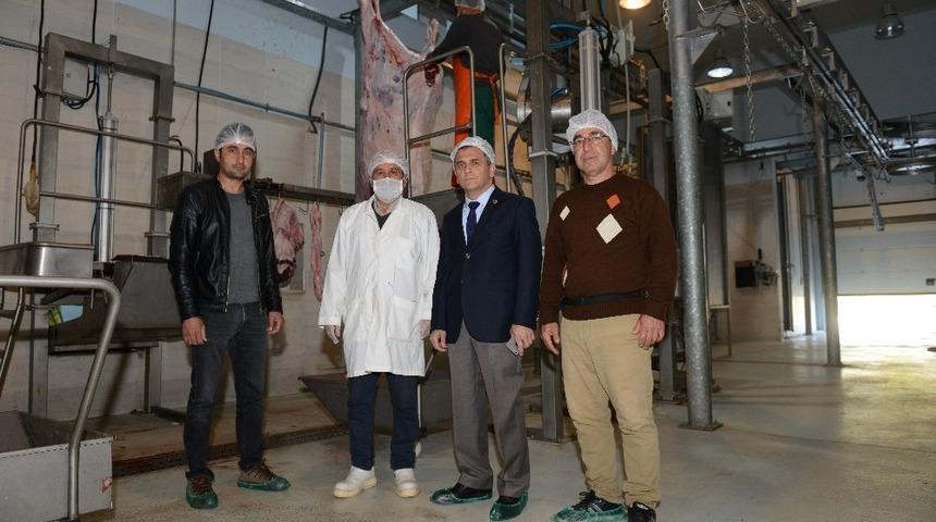 Başkan G&ouml;ven, Mezbahane&rsquo;yi inceledi