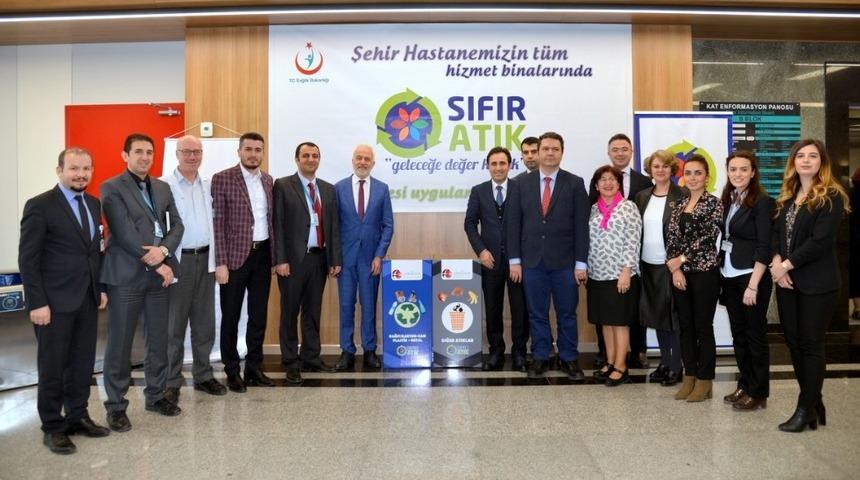 Eskişehir Şehir Hastanesi&rsquo;nden Sıfır Atık Projesine tam destek