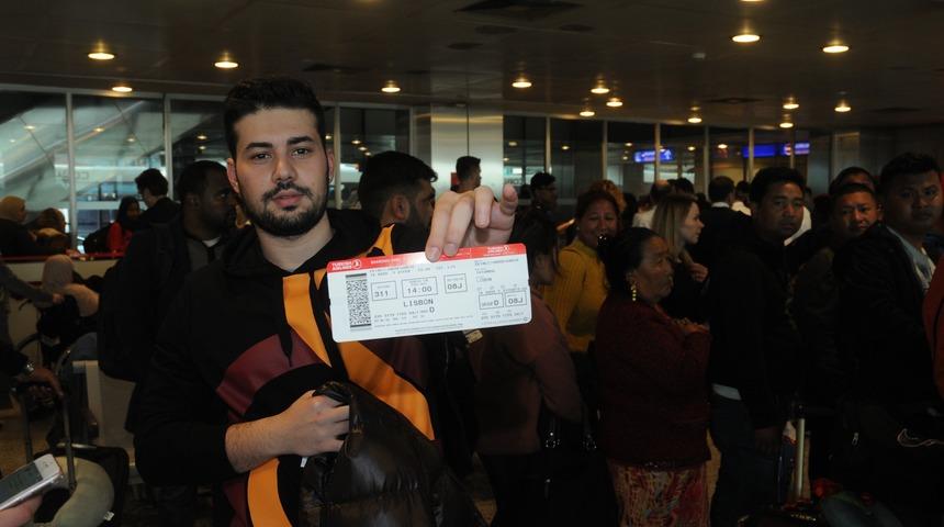 Sisten dolayı uçağı iptal olan Galatasaraylı taraftarlar maça yetişecek