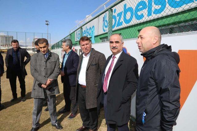 Başkan Aydın’dan, Sivas Belediyespor’a ziyaret