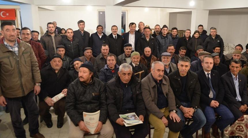 Başkan Ata&ccedil;, kırsaldaki vatandaşlarla buluşmaya devam ediyor